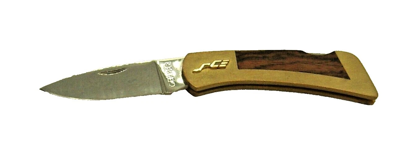 Schrade Plain Pocketknife Collectible Vintage Folding Knives