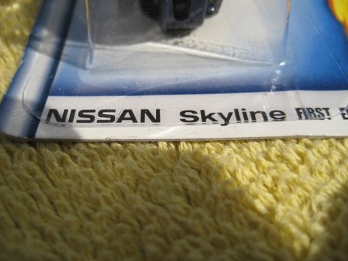 Hot Wheels First Editions 7 of 42 Nissan Skyline Blue Collector No 019 - Picture 3 of 5