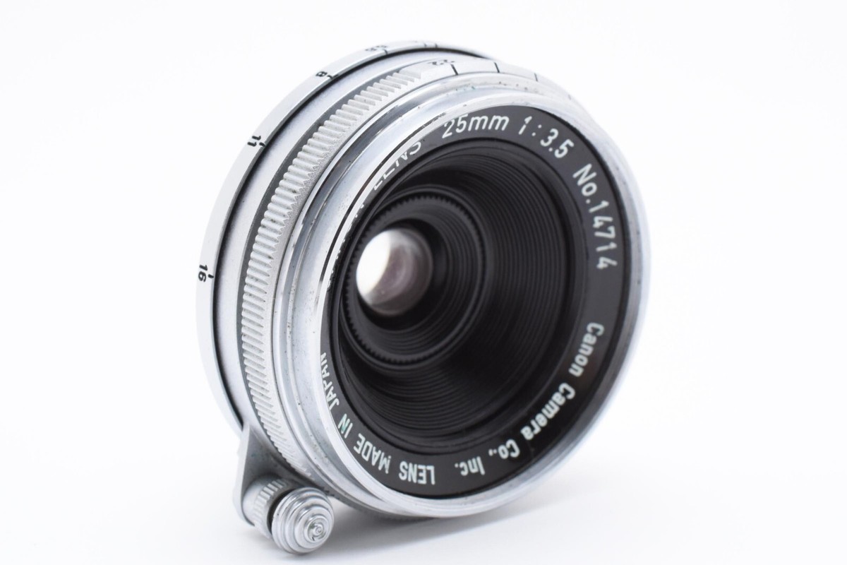 ☆極美品・希少☆キヤノン Canon L f3.5 25mm #972