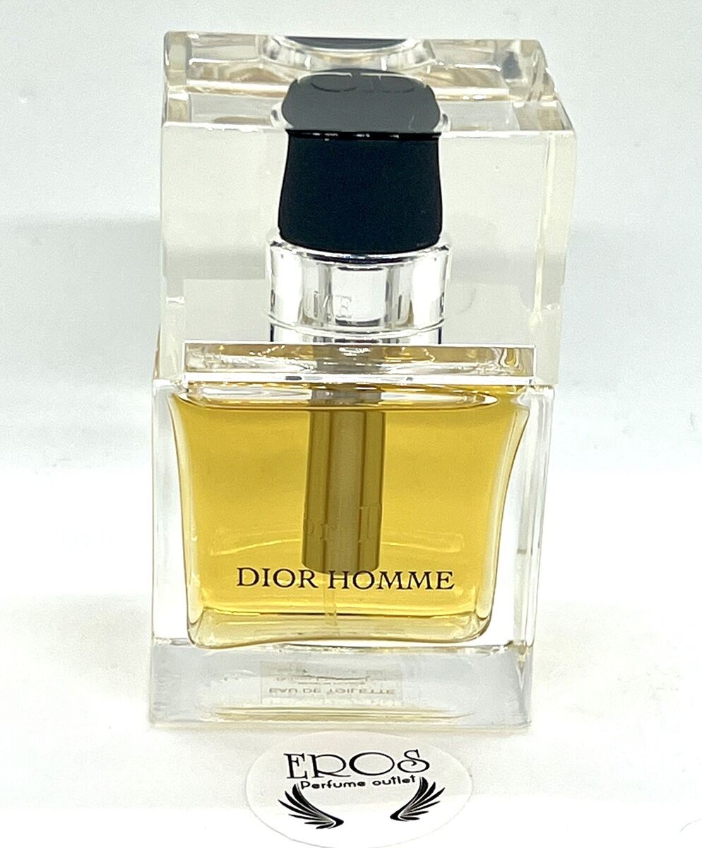 DIOR HOMME EAU DE TOILETTE SILVER STEM 1.7 Oz/50ml Vintage DIOR HOMME EAU DE TOILETTE SILVER STEM 1.7 Oz/50ml Vintage