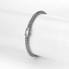 New John Hardy 5mm Sterling Silver 925 Women's Woven Bracelet Bb900477Xm 1486000