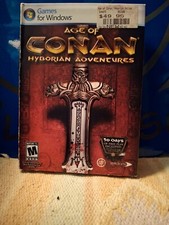 2008 PC Game Age of Conan: Hyborian Adventures Eidos Untested 