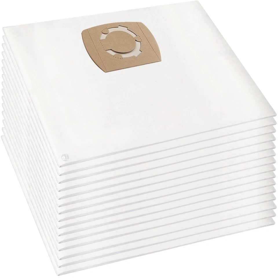 15 Vlies-Staubsaugerbeutel für Einhell Nass-Trockensauger TC-VC 1930S kompatibel