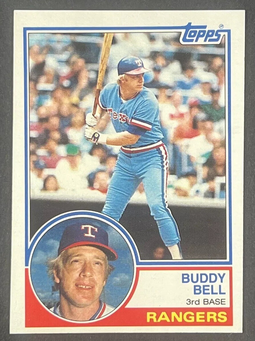 Buddy Bell 1983 Topps #330 Texas Rangers
