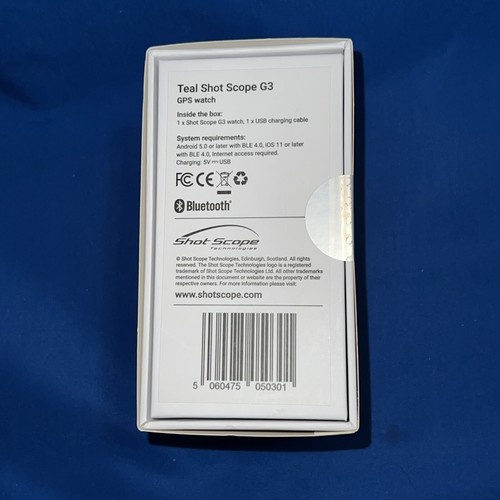 Shot Scope G3 GPS Watch - F/M/B + Hazard Distances - iOS and Android Apps - Picture 5 of 5