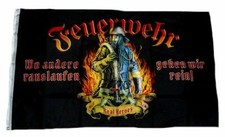 Flagge / Fahne Feuerwehr Real Heroes Hissflagge 90 x 150 cm