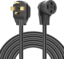 30 Amp Dryer Extension Cord 4 Prong,14-30P to 14-30R Extension Cord for Dryer 