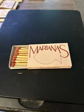Vintage Matches MATCHBOX MARIANAS SEAFOOD WINE BAR 2ND AVE New York City