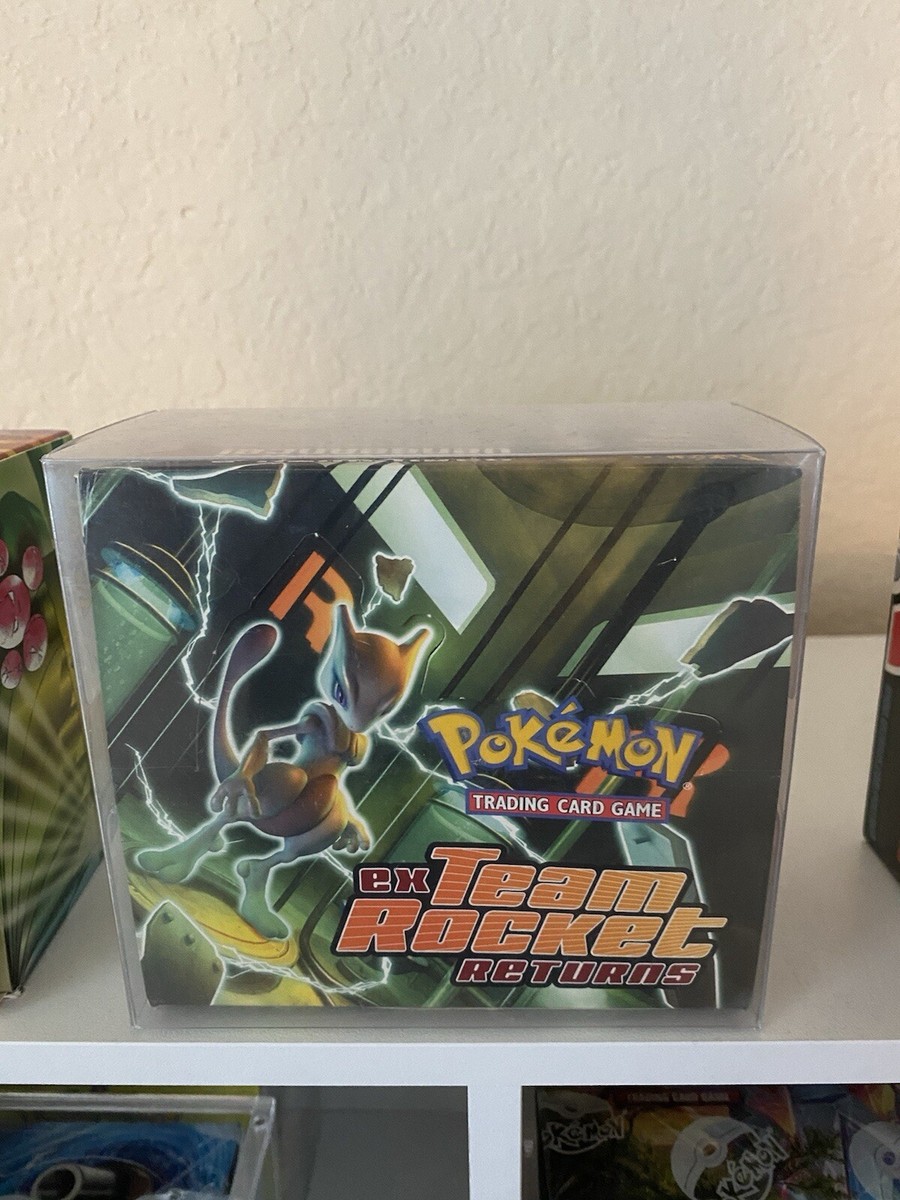 RARE EX Team Rocket Returns + EMPTY WOTC Booster Boxes and Packs