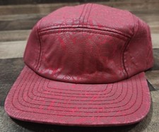 Thrasher Strapback 5-Panel Hat Y2K Red Cap Al...