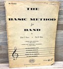 Dale Harris Basic Method for Band Instrument Classes 1956 Music Song Book