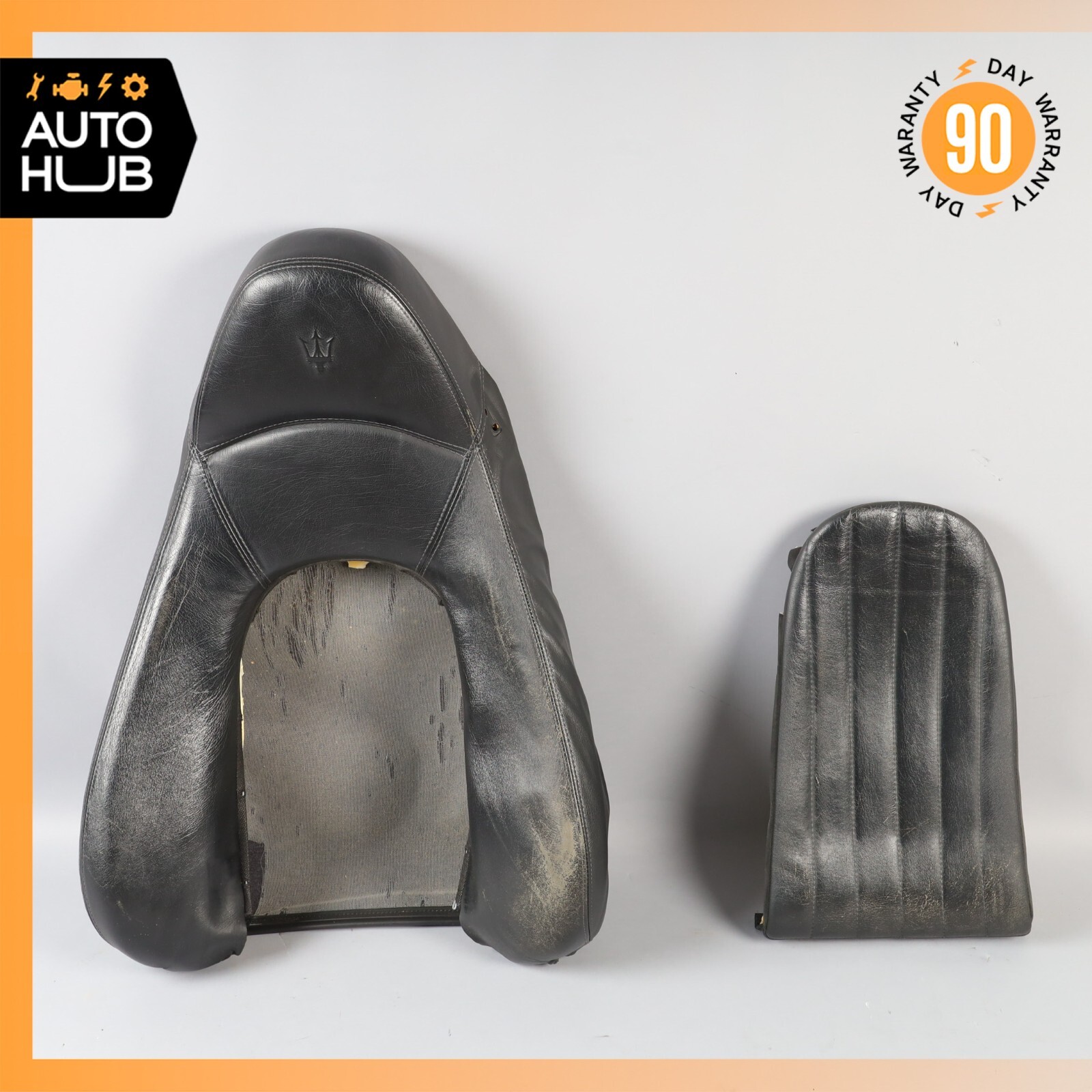 02-07 Maserati Spyder 4200 M138 Front Left Side Top Upper Seat Cushion OEM