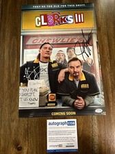Kevin Smith & Jeff Anderson Clerks 3 Signed 12x18 Photo AUTOGRAPH ACOA