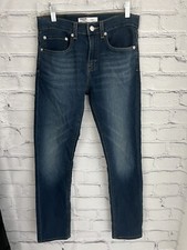 Signature Gold By Levis SKINNY Blue Jeans Adj Waist STRETCH EUC Youth Size 16R