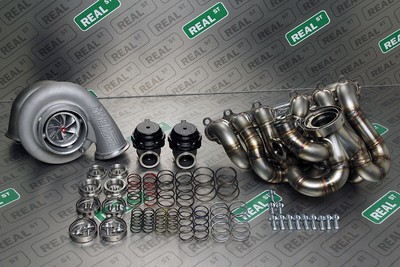 2JZ-GTE Turbo Kit PHR V45 VB Manifold Precision 7685 Next Gen 1.28AR Tial MVR WG