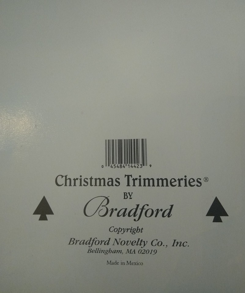4 Boxes Bradford Novelty Co Hand Decorated Glass Ornaments 24 Small 4