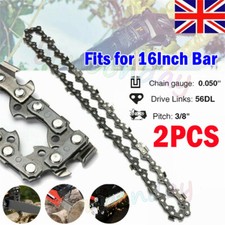 2X Chainsaw Chain for 16" Bar Fit TITAN TTB355CHN ELECTRIC 91PJ057X 56DL Blade .