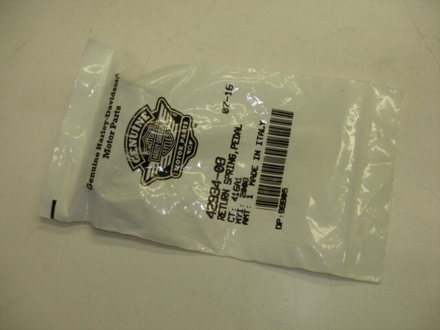 Harley Davidson Motorcycle OEM Return Spring Padal P/N 42934