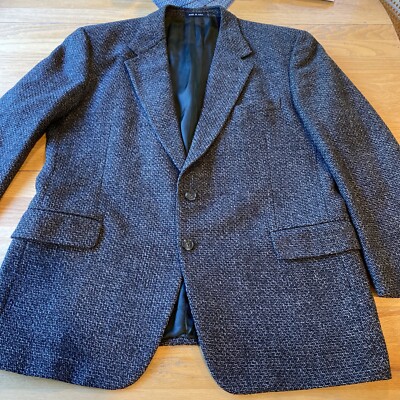 Joseph Abboud Mens Blazer Sport Coat Two Button Jacket Wool -Mark Shale-43R