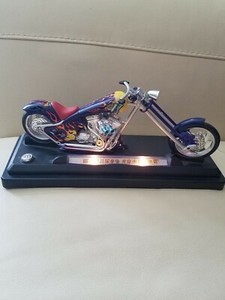 motorcycle toy  collection display