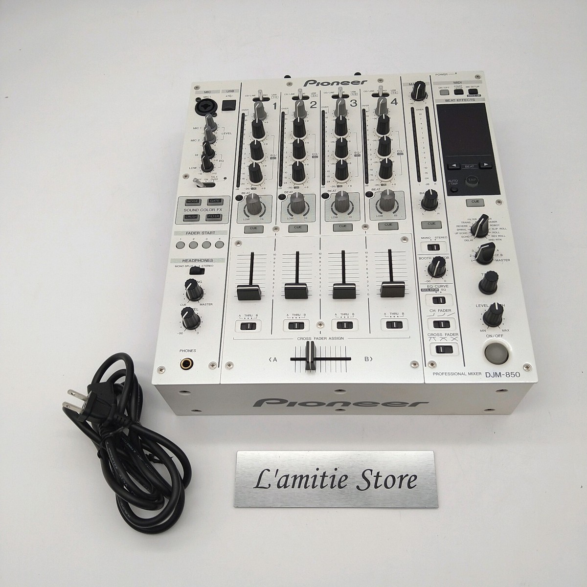 【Pioneer DJM-850 プロフェッショナルミキサー】 DJM-850-S (archived) PERFORMANCE DJ MIXER (silver) - Pioneer DJ