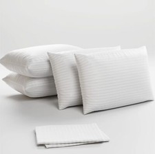 Niagara 4 Pack of Pillow Protectors with Zipper Standard Size Effective Dust ...