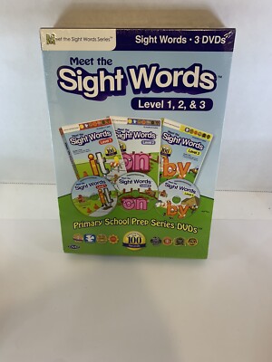 【中古】「非常に良い」Preschool Prep Series: Sight Words Pack (Meet the Sight Words 1-3) [DVD] [Import] s-l400.jpg