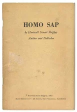 Hartwell Stuart Shippey / Homo Sap signed 1964