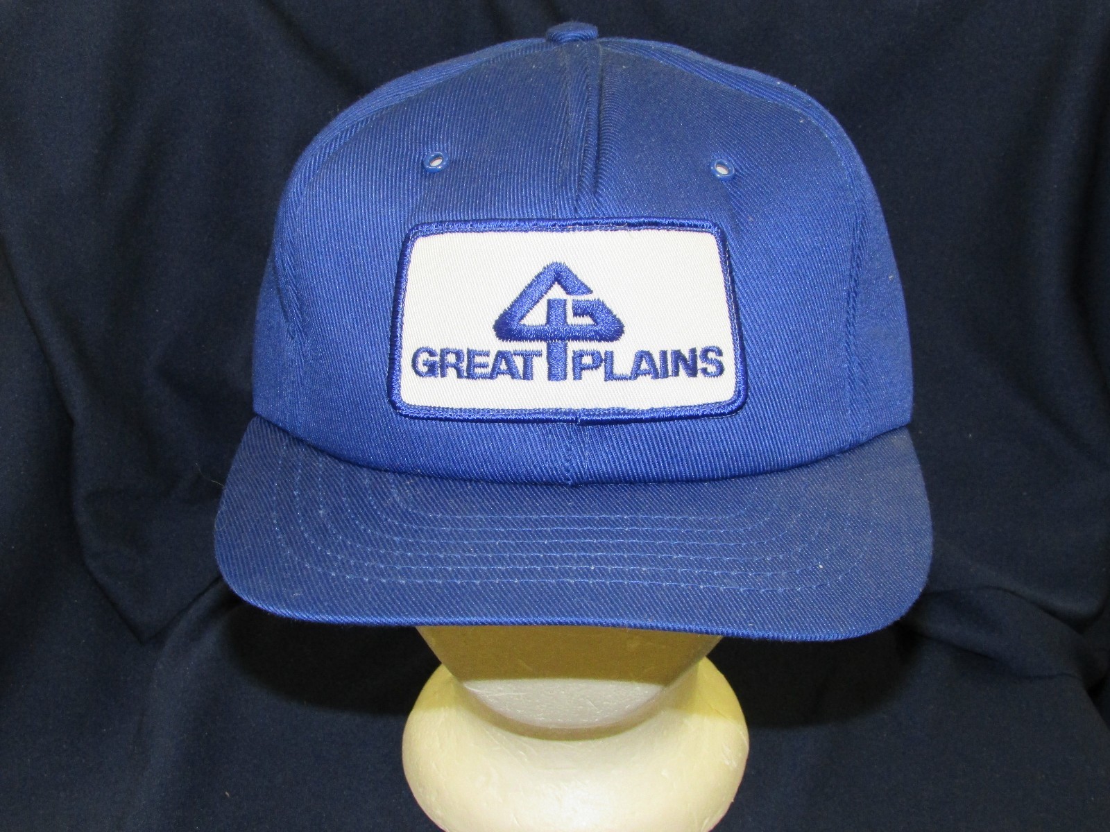 trucker hat baseball cap GREAT PLAINS tower systems cool style patch retro