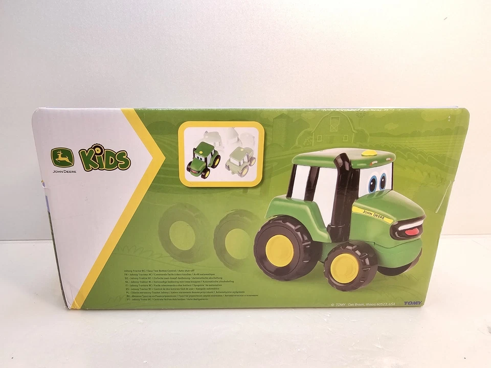 Remote Control Tractor JOHNNY John Deere Toddler Boy Girl Toy Gift Farm RC  - Image 2 of 4