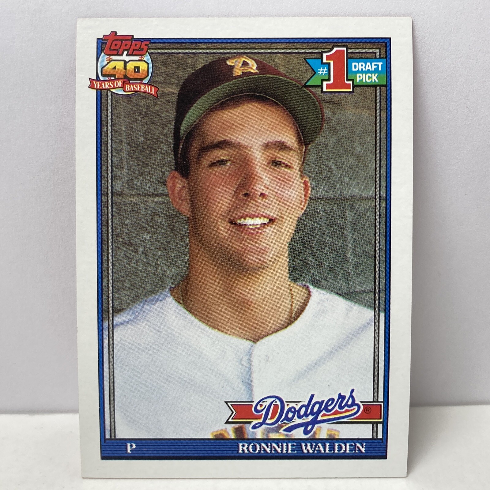 1991 Topps 596 Ronnie Walden Dodgers eBay