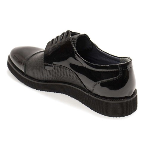 Men's Elegante Anthony Cap Toe Leather Oxford Shoes Casual Dress Style - Picture 11 of 17