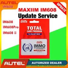 Autel IM608 II M608 IM608 Pro One Year Update Service (Autel Total Care Program)