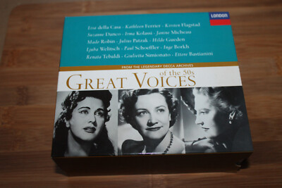 From the legendary Decca Archives . Great Voices of the 50s - 5 CDs