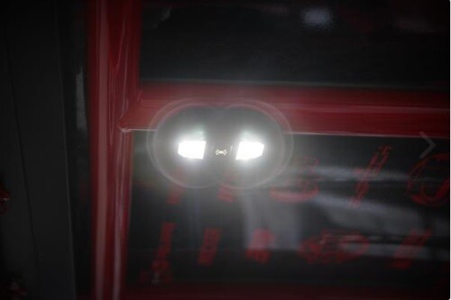 300 Lumens LED Dome LightCage ClampsBillet Mount for Yamaha YXZ Hyper-White