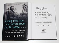 PAUL HIRSCH STAR WARS EDITOR SIGNED AUTOBIOGRAPHY 'A LONG TIME AGO' BOOK w/COA