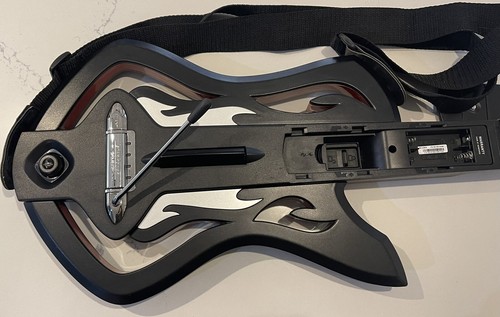 PS3 Guitar Hero Warriors Of Rock Playstation Guitar NO Dongle, Working pls READ - Picture 2 of 9