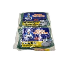 Mr Siga Cellulose Scrub Sponges Pack of 12