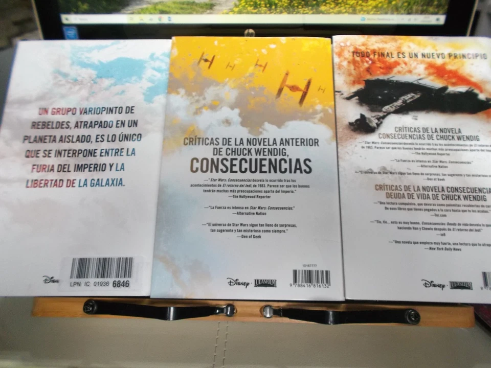 TRILOGIA LIBROS STAR WARS: CONSECUENCIAS - Imagen 2 de 2