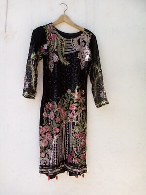 tunika original indisch   kleid boho sommer ibiza hippie 34/36 Bali Goa Party