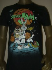 Mens The Looney Tunes Space Jam Tune Squad Daffy Pig Bugs Bunny Basketball Shirt