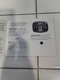 TIGER-HELI : (NES , 1987 ) = **INSTRUCTION MANUAL ONLY **