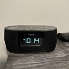 iHome Bluetooth Dual Alarm Clock Wireless Music Streaming IBT38G - Black