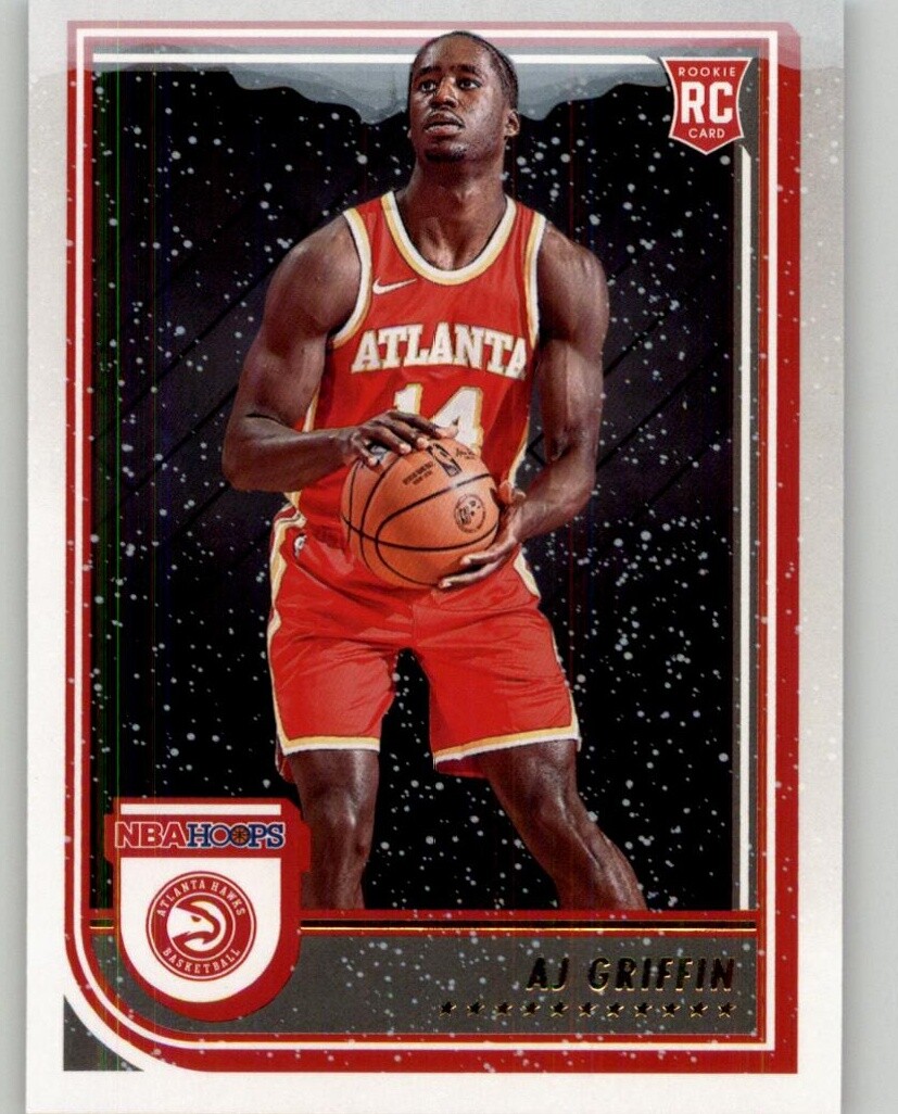 2022-23 Hoops Winter AJ Griffin Rookie #246 RC Atlanta Hawks