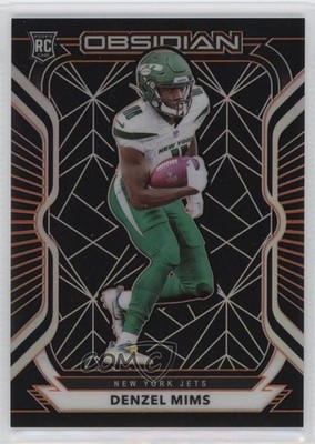2020 Panini Obsidian Rookies Electric Etch Orange 69/75 Denzel Mims #125 1l2