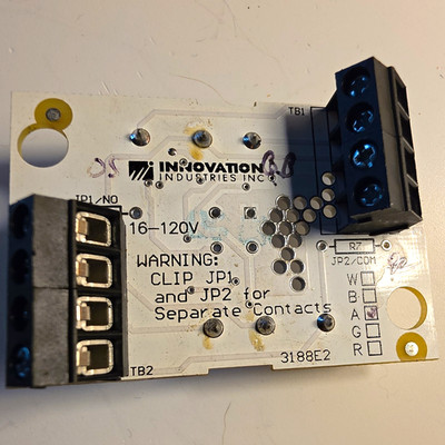 Innovation Industries Inc. ET Double-Sided PCB 16-120V Panel Mount 3188E2