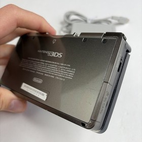Nintendo 3DS Handheld Video Game Console Black CTR-001 (USA) W Charger US Model