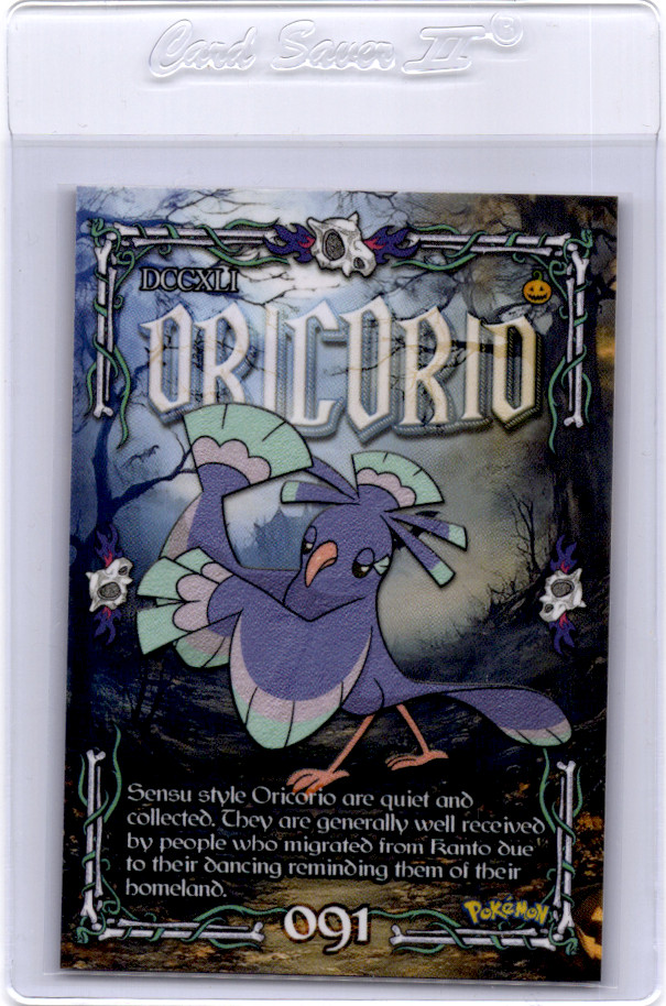Oricorio Pokemon Card