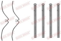 ZubehÖRsatz Scheibenbremsbelag Vorne Quick Brake 109 1061 FÜR Mazda ZubehÖR KIT