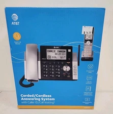 AT&T Corded/Cordless Answering System With Caller ID/Call Waiting - New in box 